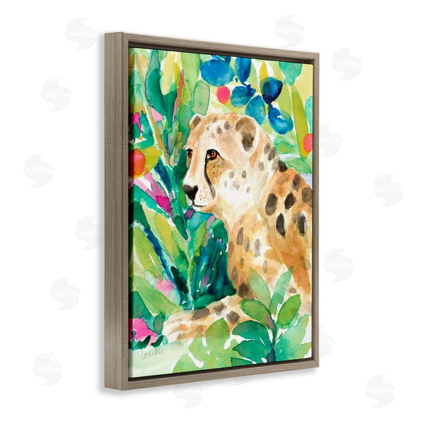 Stupell Industries Lanie Loreth | Vibrant Chillin' Cheetah Wall Art
