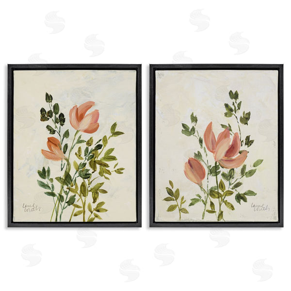 Stupell Industries Lanie Loreth | Vintage Leaves & Bloom Wall Art