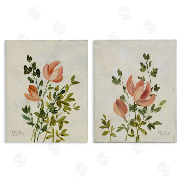 stupell industries Lanie Loreth | Vintage Leaves & Bloom Wall Art
