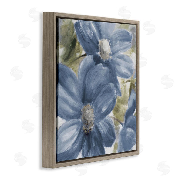 Stupell Industries Lanie Loreth | Walk In Beauty Blue Flowers Wall Art