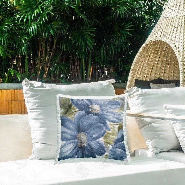 Stupell Industries Lanie Loreth | Walk In Blue Beauty Throw Pillow