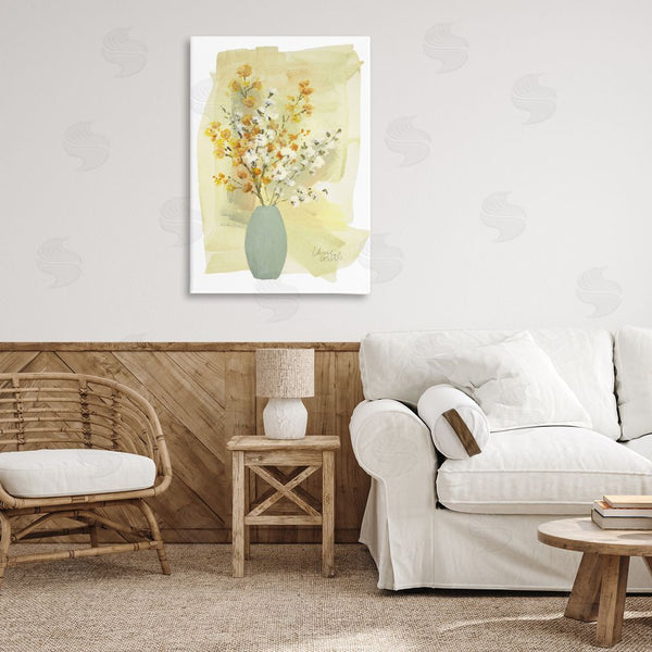 Stupell Industries Lanie Loreth | Wildflowers Bloom Blue Vase Wall Art