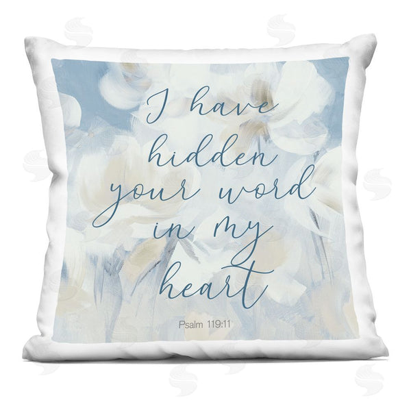 stupell industries Lanie Loreth | Your Word In My Heart Throw Pillow