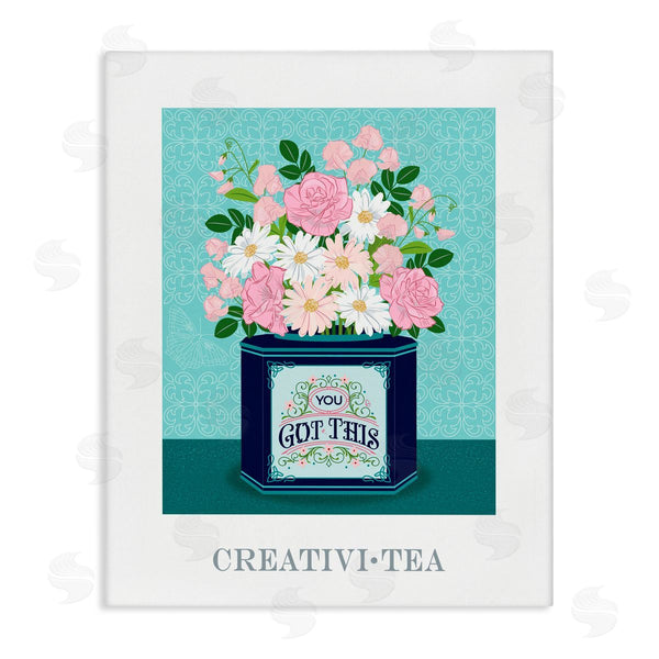 stupell industries Lara Beeston | Creativi-tea with Encouraging Message