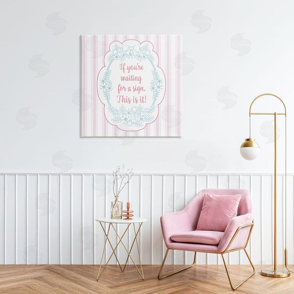 Stupell Industries Lara Beeston | This Is Your Sign Inspirational Wall Art