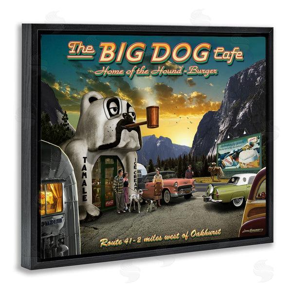 Stupell Industries Larry Grossman | Big Dog Cafe Scenery