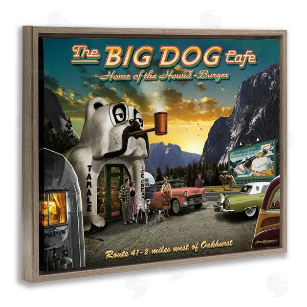 Stupell Industries Larry Grossman | Big Dog Cafe Scenery