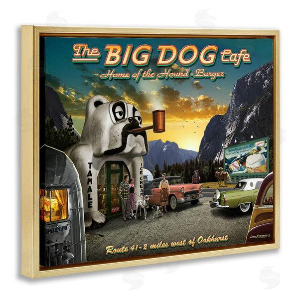 Stupell Industries Larry Grossman | Big Dog Cafe Scenery