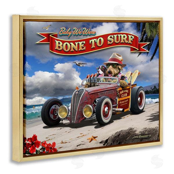 Stupell Industries Larry Grossman | Bone To Surf Dogs
