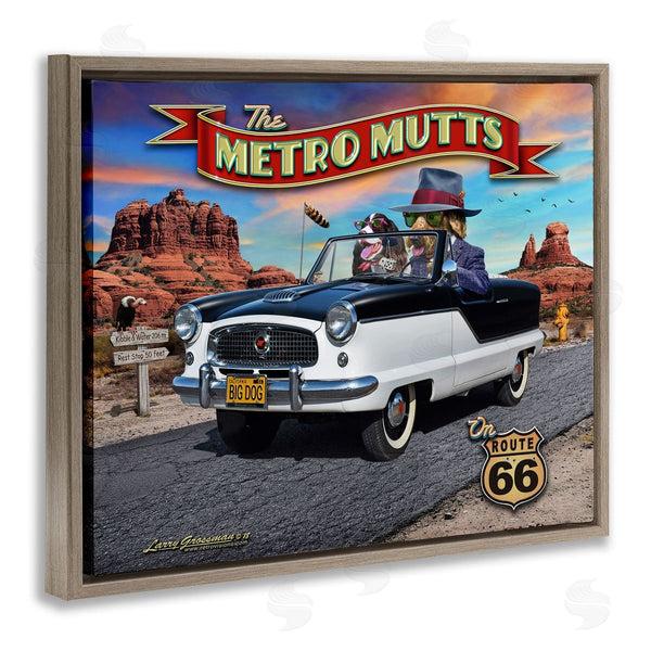 Stupell Industries Larry Grossman | Metro Mutts Vintage Car
