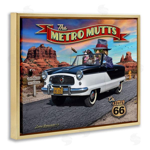 Stupell Industries Larry Grossman | Metro Mutts Vintage Car