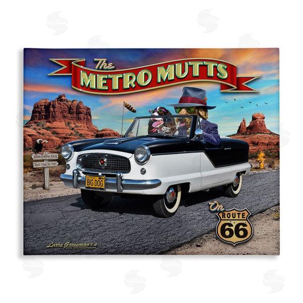 stupell industries Larry Grossman | Metro Mutts Vintage Car