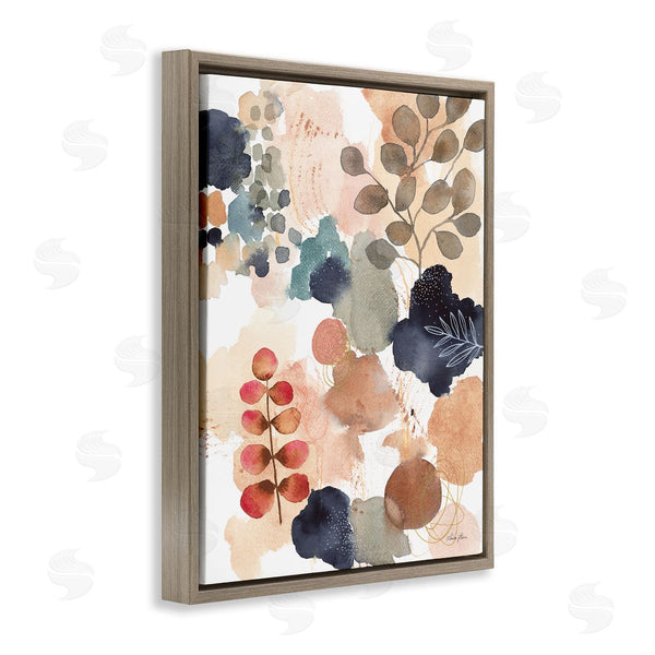 Stupell Industries Laura Horn | Abstract Botanical Shape Collage
