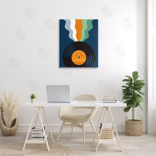 Stupell Industries Laura Marr | Groovy Vinyl Record Wall Art