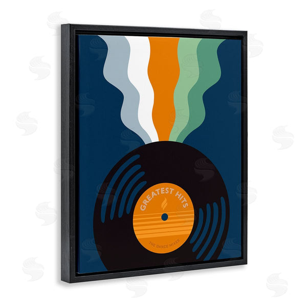 Stupell Industries Laura Marr | Groovy Vinyl Record Wall Art