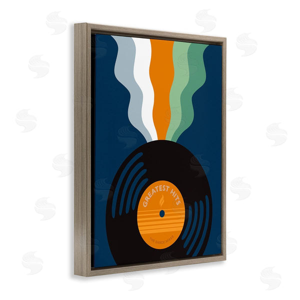 Stupell Industries Laura Marr | Groovy Vinyl Record Wall Art