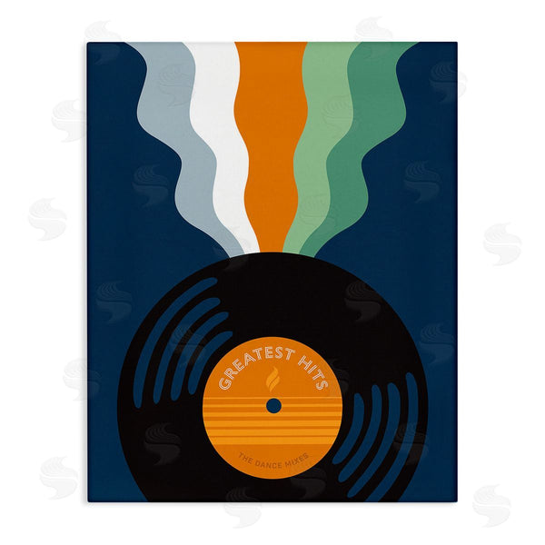 stupell industries Laura Marr | Groovy Vinyl Record Wall Art