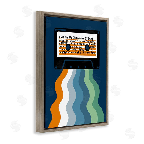 Stupell Industries Laura Marr | Mix Tape Cassette Wall Art