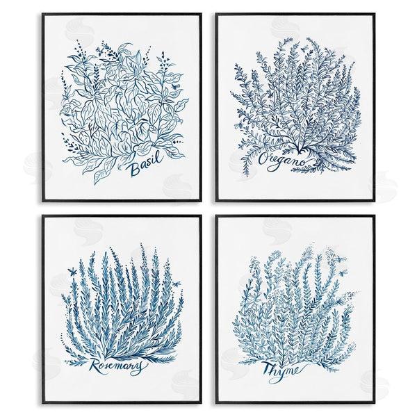 Stupell Industries Laura Marr | Mixed Herbs Botanical Plants Wall Art