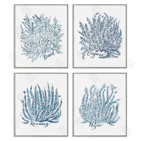 Stupell Industries Laura Marr | Mixed Herbs Botanical Plants Wall Art