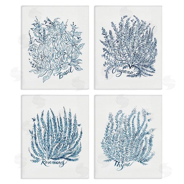 stupell industries Laura Marr | Mixed Herbs Botanical Plants Wall Art