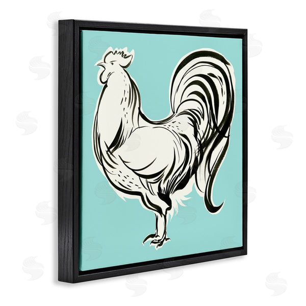 Stupell Industries Laura Marr | Modern Rooster Drawing Wall Art
