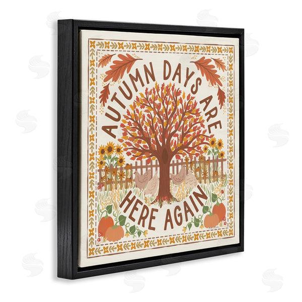 Stupell Industries Laura Marshall | Autumn Days Here Again