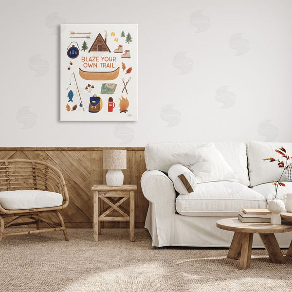 Stupell Industries Laura Marshall | Blaze Your Own Trail Phrase Wall Art