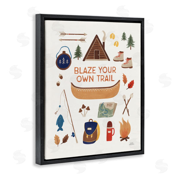 Stupell Industries Laura Marshall | Blaze Your Own Trail Phrase Wall Art