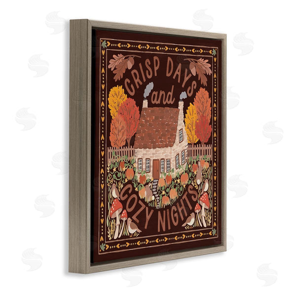 Stupell Industries Laura Marshall | Crisp Days Fall Phrase