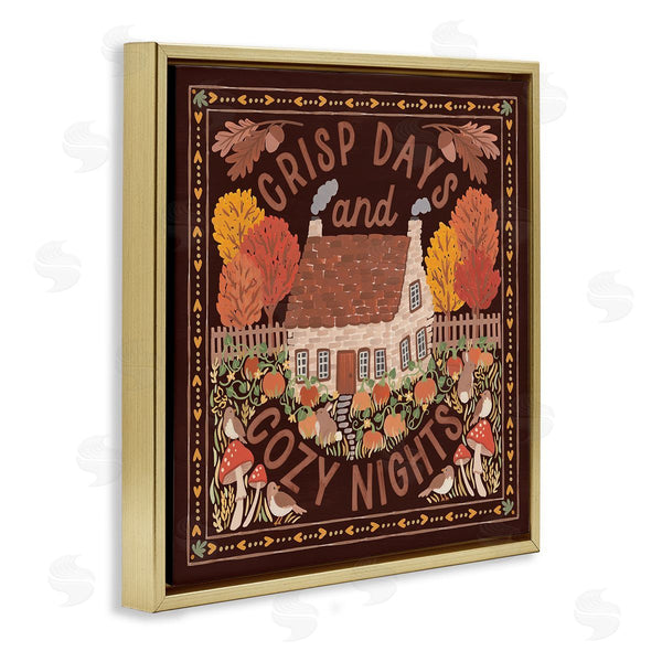 Stupell Industries Laura Marshall | Crisp Days Fall Phrase