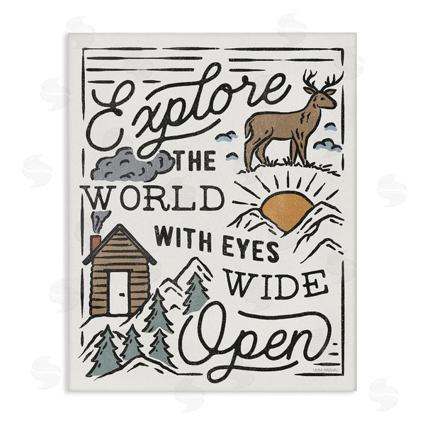 stupell industries Laura Marshall | Explore with Eyes Wide Open