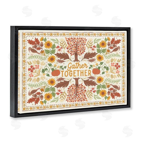 Stupell Industries Laura Marshall | Gather Together Pattern