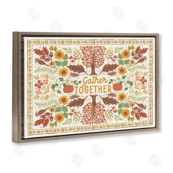 Stupell Industries Laura Marshall | Gather Together Pattern