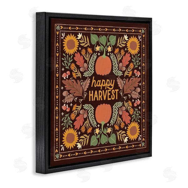 Stupell Industries Laura Marshall | Happy Harvest On Brown