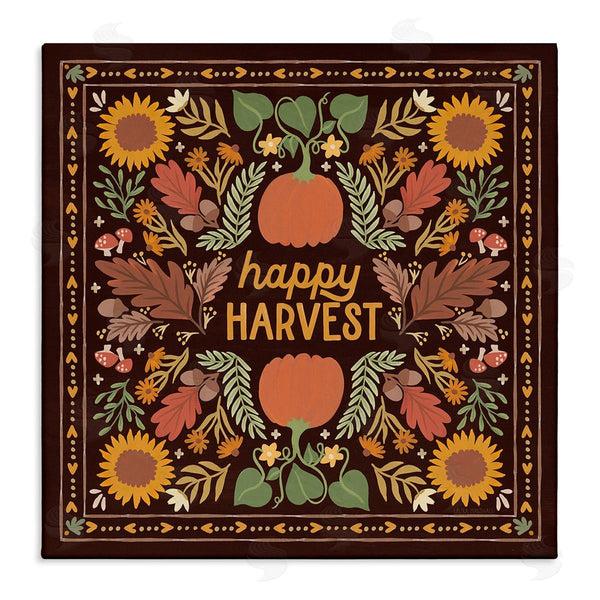 stupell industries Laura Marshall | Happy Harvest on Brown