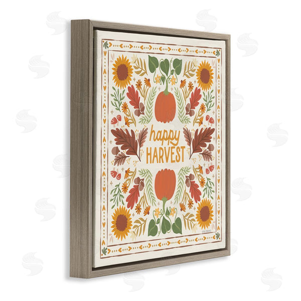 Stupell Industries Laura Marshall | Happy Harvest Pattern