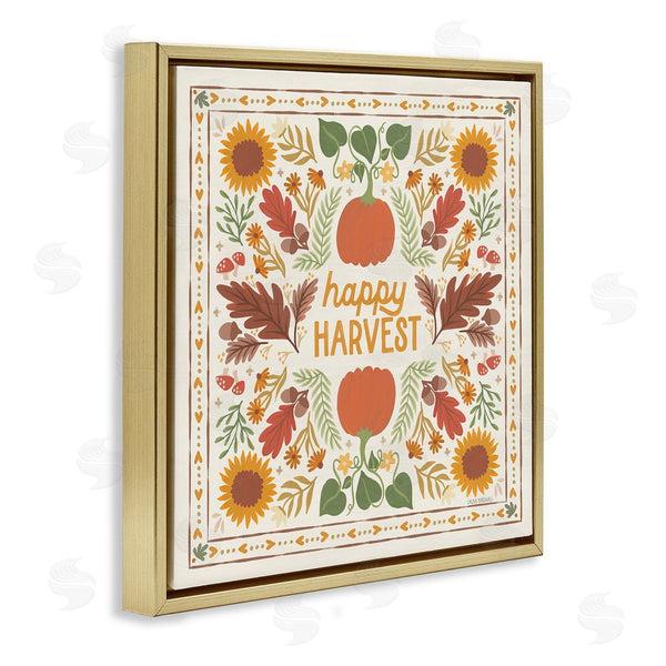 Stupell Industries Laura Marshall | Happy Harvest Pattern