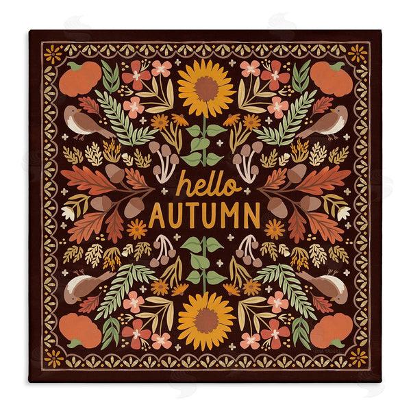stupell industries Laura Marshall | Hello Autumn on Brown