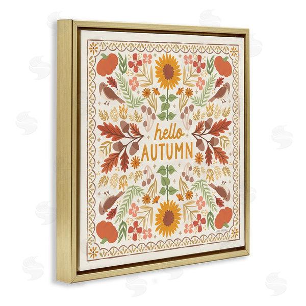 Stupell Industries Laura Marshall | Hello Autumn Pattern