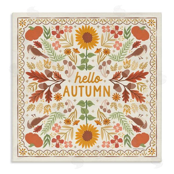 stupell industries Laura Marshall | Hello Autumn Pattern