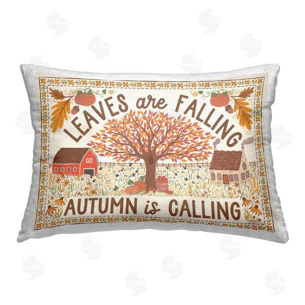 Stupell Industries Laura Marshall | Leaves Are Falling Scene