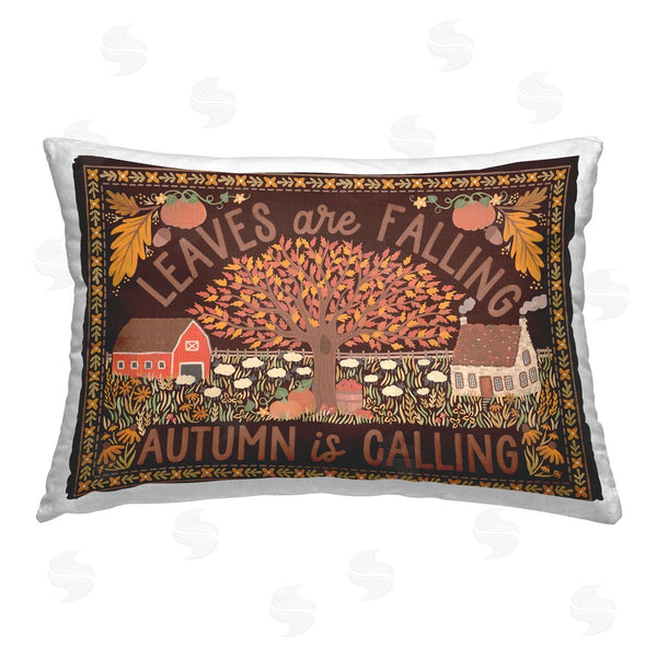 stupell industries Laura Marshall | Leaves Falling on Brown