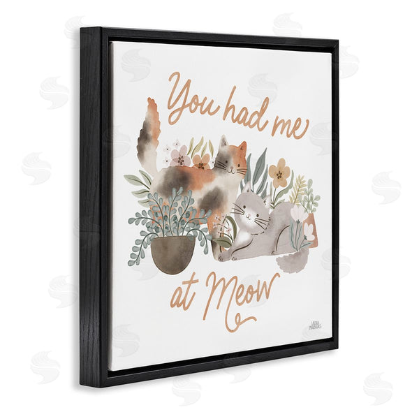 Stupell Industries Laura Marshall | Meow Garden Friends