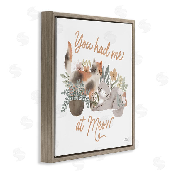 Stupell Industries Laura Marshall | Meow Garden Friends
