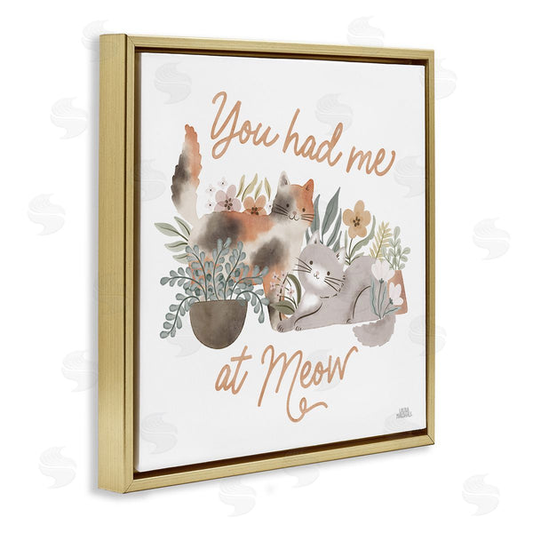 Stupell Industries Laura Marshall | Meow Garden Friends