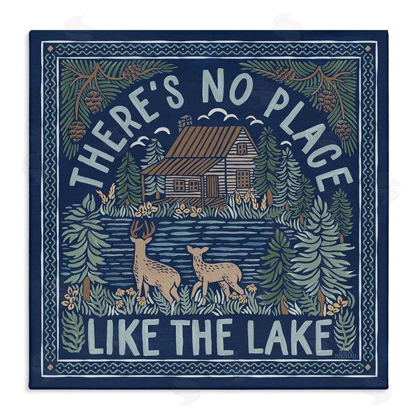stupell industries Laura Marshall | No Place Like Lake Phrase Wall Art
