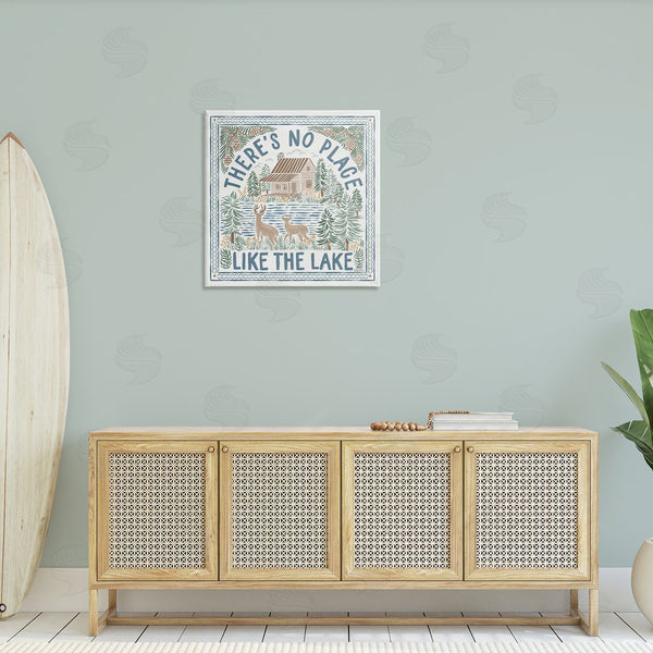 Stupell Industries Laura Marshall | No Place Like Lake Wall Art