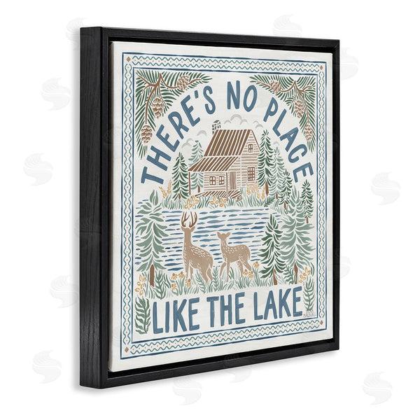Stupell Industries Laura Marshall | No Place Like Lake Wall Art