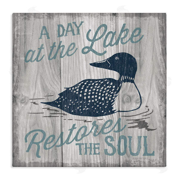 stupell industries Laura Marshall | Restores the Soul Phrase Wall Art